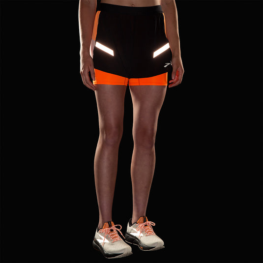 Lady Run Visible 4" 2-in-1 Short 2.0