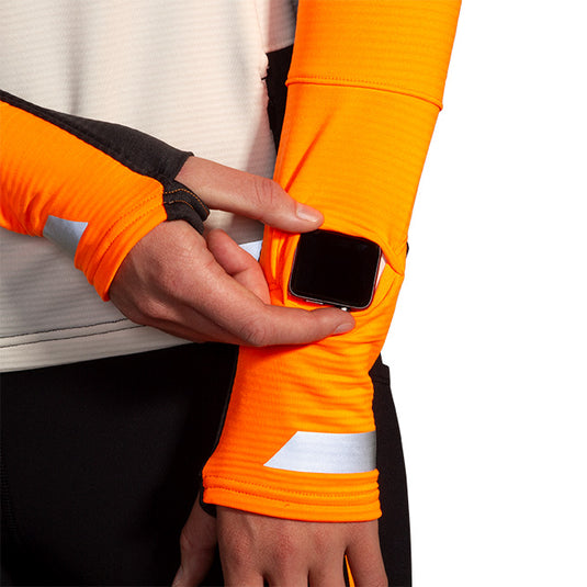 Lady Run Visible Notch Thermal Hoodie 2.0