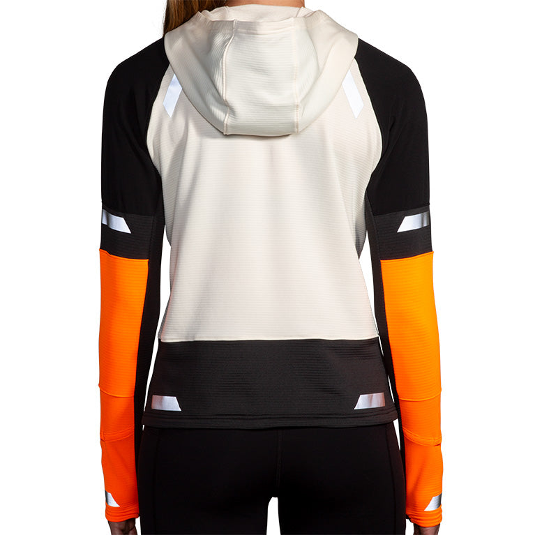 Laden Sie das Bild in Galerie -Viewer, {Lady Run Visible Notch Thermal Hoodie 2.0
