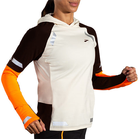 Laden Sie das Bild in Galerie -Viewer, {Lady Run Visible Notch Thermal Hoodie 2.0