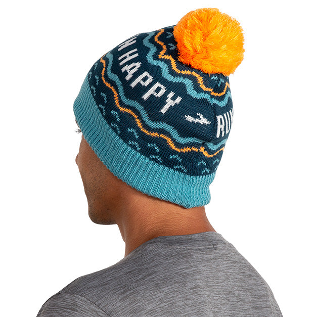 Laden Sie das Bild in Galerie -Viewer, {Heritage Pom Beanie Storm Blue