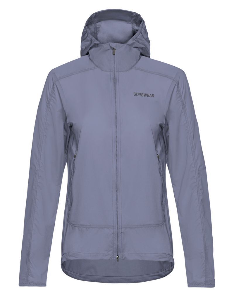 Laden Sie das Bild in Galerie -Viewer, {Lady Fernflow Hooded Windbreaker