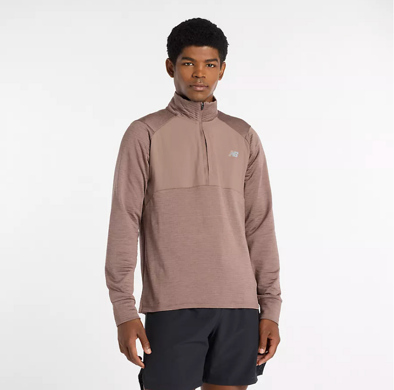 Laden Sie das Bild in Galerie -Viewer, {Athletics Heat Grid 1/2 Zip