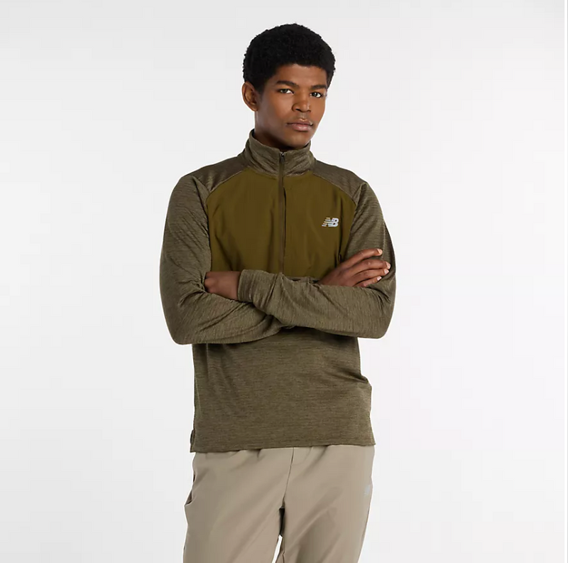 Laden Sie das Bild in Galerie -Viewer, {Athletics Heat Grid 1/2 Zip