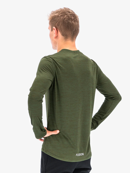 C3 LS Shirt Green