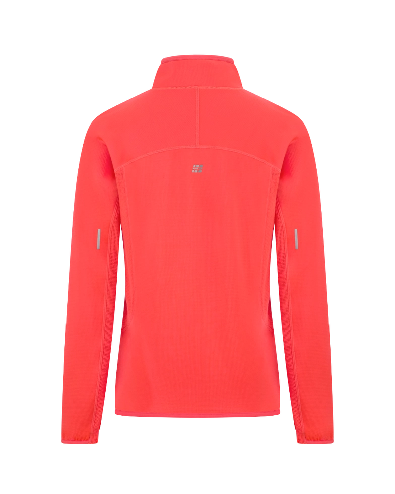 Laden Sie das Bild in Galerie -Viewer, {Women Core Run Thermal Zip Shirt LS 2.0