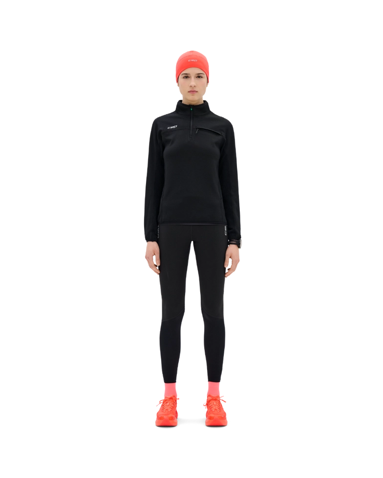 Laden Sie das Bild in Galerie -Viewer, {Women Core Run Thermal Zip Shirt LS 2.0