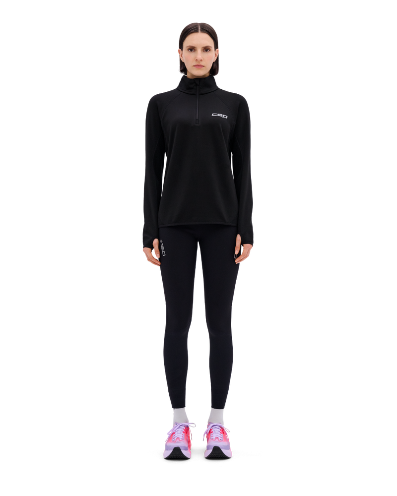 Laden Sie das Bild in Galerie -Viewer, {Lady Run Thermal Zip Shirt