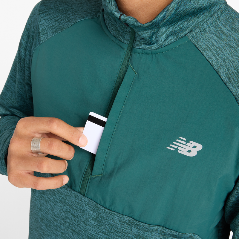 Laden Sie das Bild in Galerie -Viewer, {Athletics Heat Grid 1/2 Zip