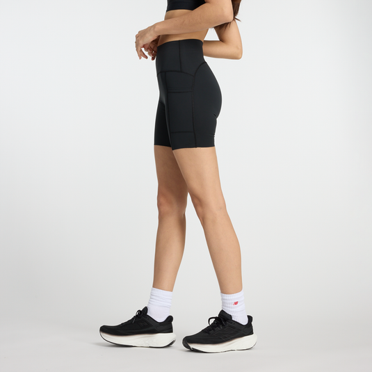 Lady 6" Fitted High Rise Short Tight