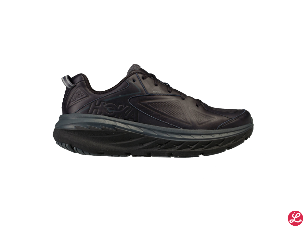 Leather hoka best sale shoes