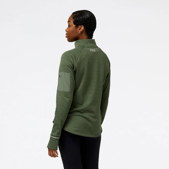 Laden Sie das Bild in Galerie -Viewer, {Lady Run Heat Grid Half Zip