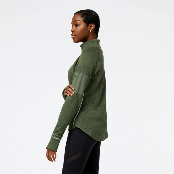 Laden Sie das Bild in Galerie -Viewer, {Lady Run Heat Grid Half Zip