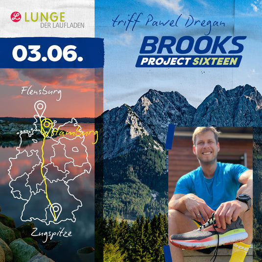 Mit BROOKS von Flensburg bis zur Zugspitze 😱 #BrooksProject16