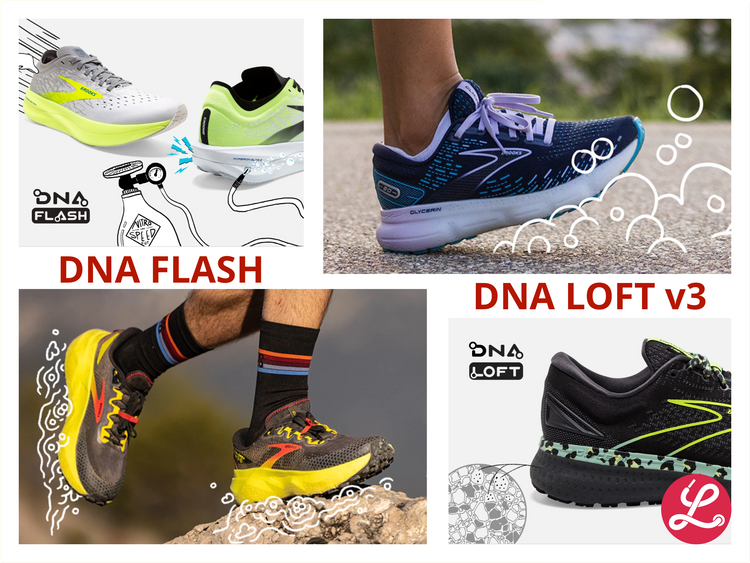 LUNGE informiert BROOKS DNA FLASH und DNA LOFT V3 Lunge Der Laufladen