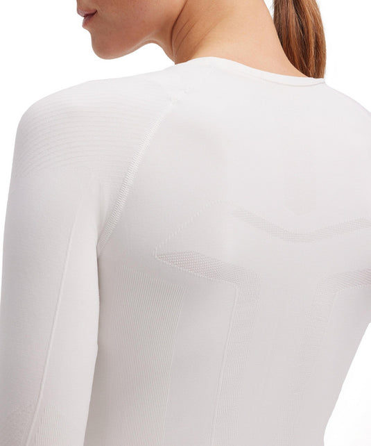Damen Longsleeved Shirt Tight Fit Warm
