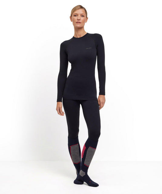 Damen Longsleeved Shirt Tight Fit Warm