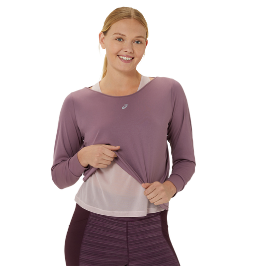 Lady Nagino Run LS Top