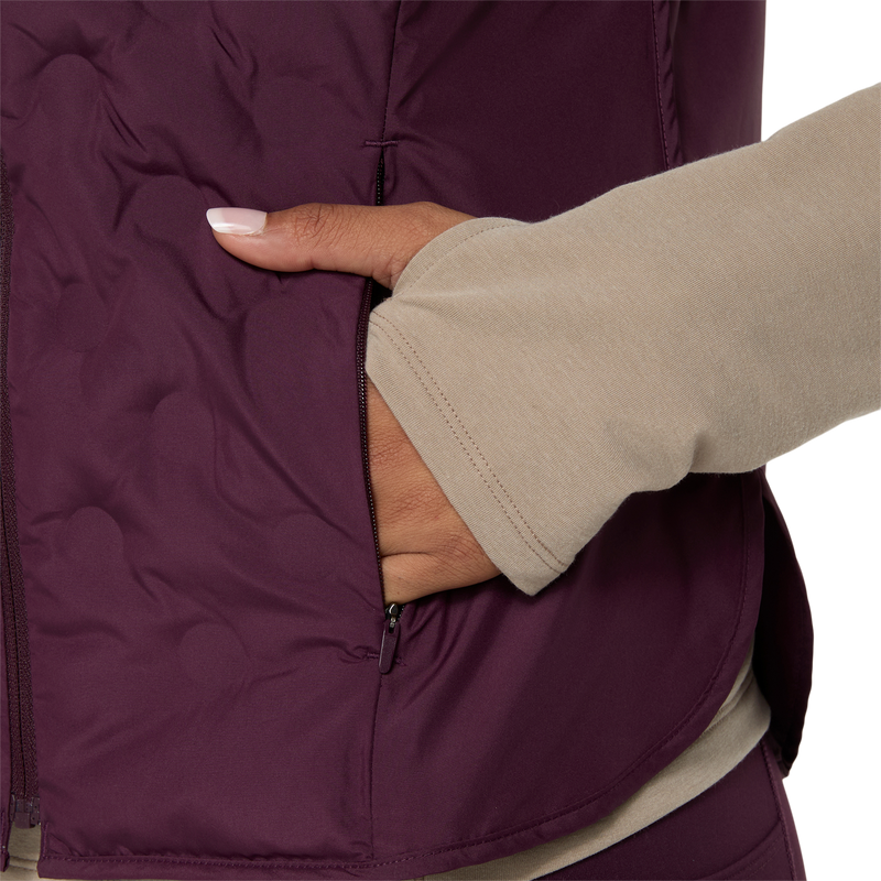 Laden Sie das Bild in Galerie -Viewer, {Lady Nagino Run Padded Gilet
