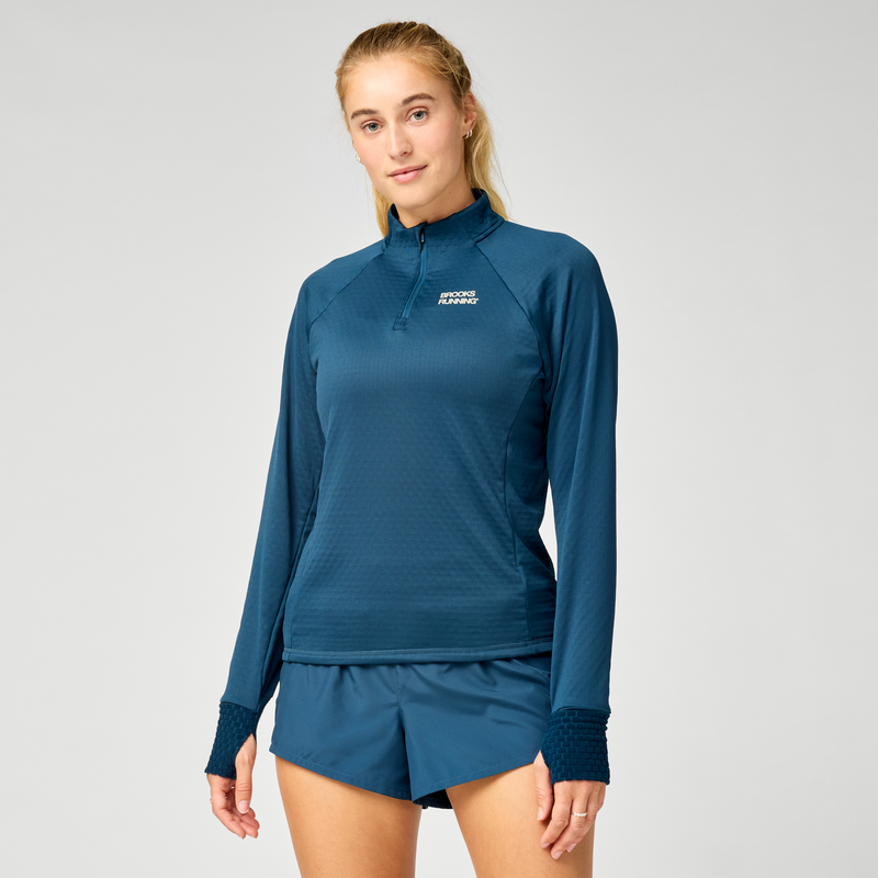 Laden Sie das Bild in Galerie -Viewer, {Lady Thermal Reflective 1/2 Zip

