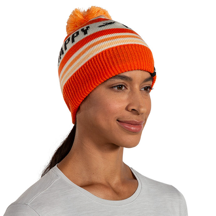 Heritage Pom Beanie Fluoro Flash