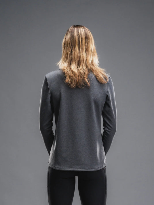 Womens Tempo! Shield Zip Neck
