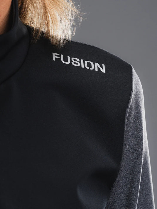 Womens Tempo! Shield Zip Neck
