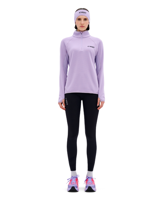 Lady Run Thermal Zip Shirt