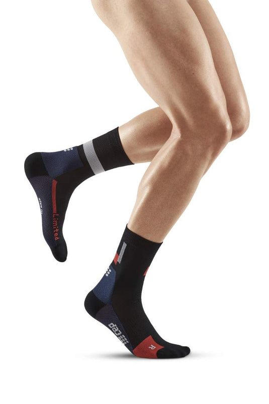 Mid Cut Socks Men Run Limited