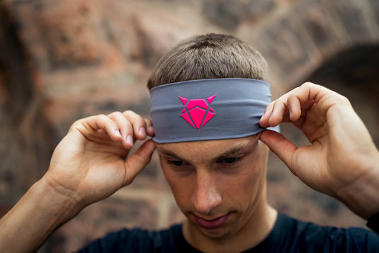 Lightweight Headband Narrow Zucchero Pink