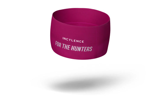 Headband Wide Magenta White