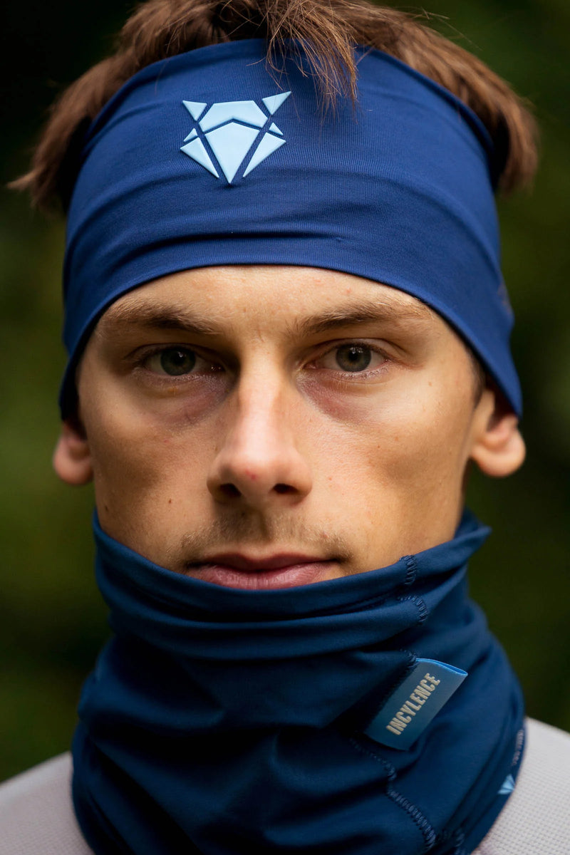 Laden Sie das Bild in Galerie -Viewer, {Headband Wide Navy Sky Blue
