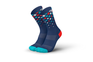 Crystals Navy Cyan Inferno