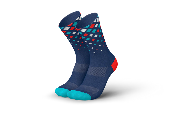 Crystals Navy Cyan Inferno