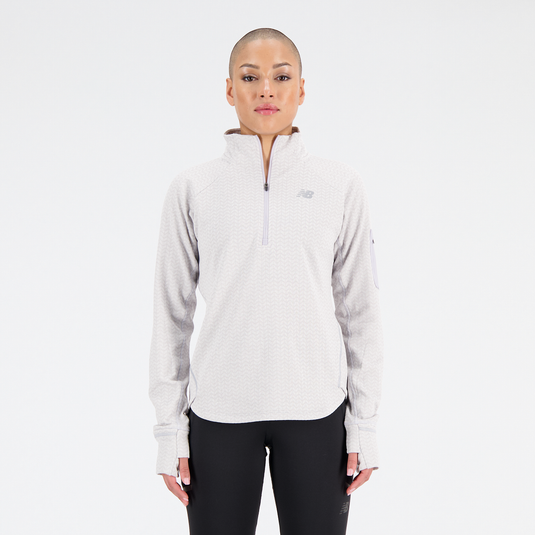 Lady Run Heat Grid Half Zip