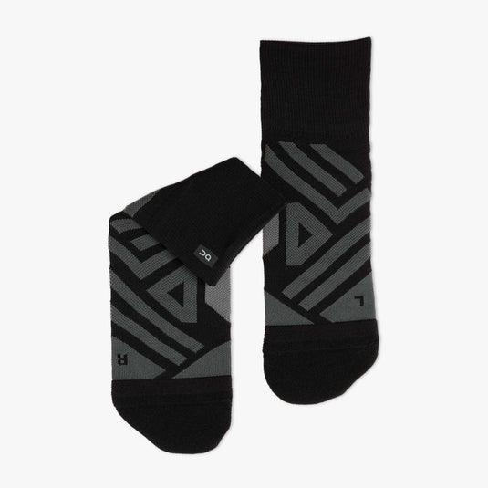 Mid Sock Black Shadow
