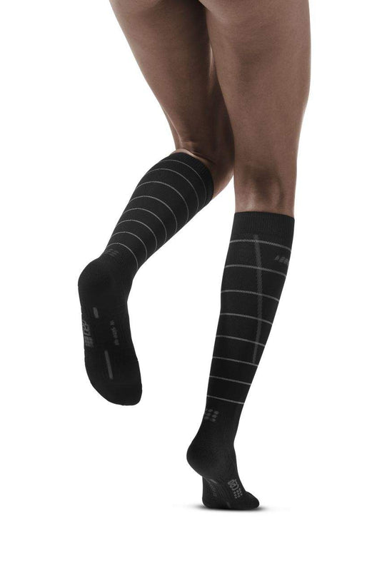 Women Reflective Compression Socks