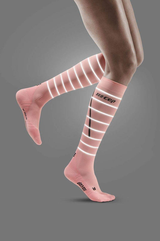 Women Reflective Compression Socks