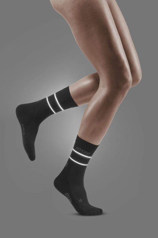 Women Comp. Mid Cut Socks 3.0 Refl.