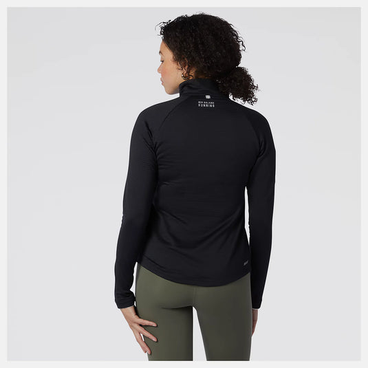 Lady Run Heat Grid Half Zip