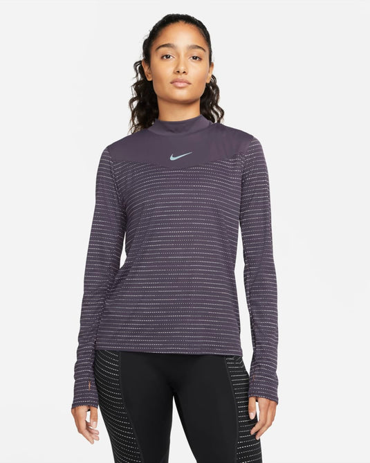 Women DF RUN DVN LS Top