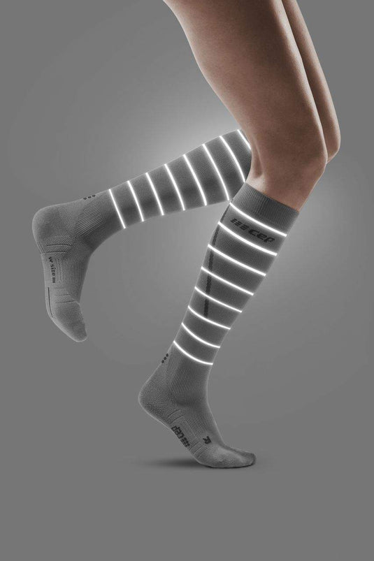 Women Reflective Comp. Socks