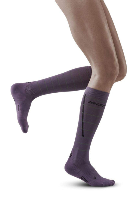 Women Reflective Compression Socks