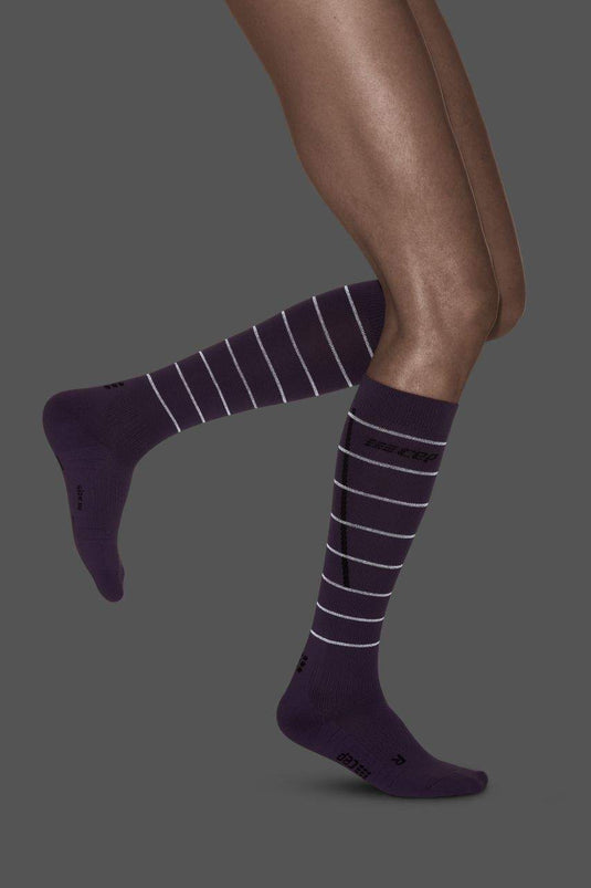 Women Reflective Compression Socks