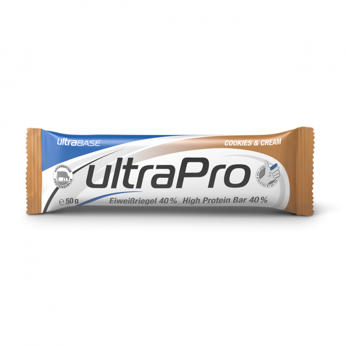 ultraPro Protein Bar Cookies & Cream