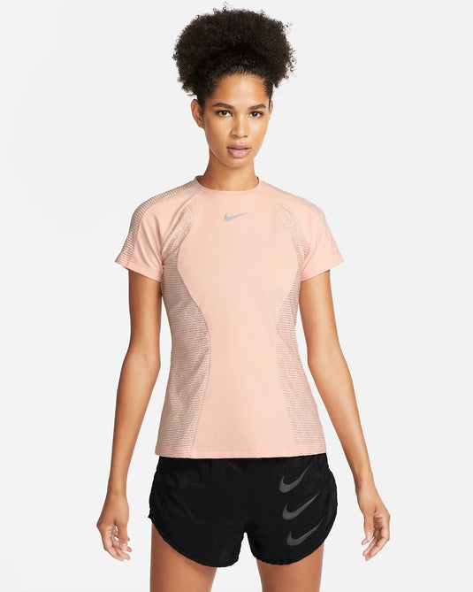 WOMEN DFADV RUN DVN SS TOP