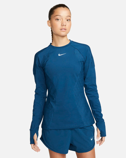 WOMEN DFADV RUN DVN LS TOP