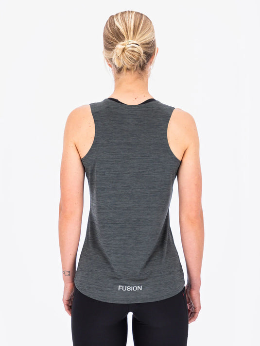 Women C3 Singlet Grey