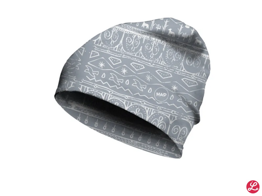 Printed Fleece Beanie