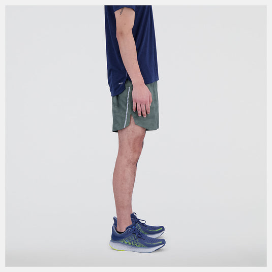Printed Impact Run 5in Short